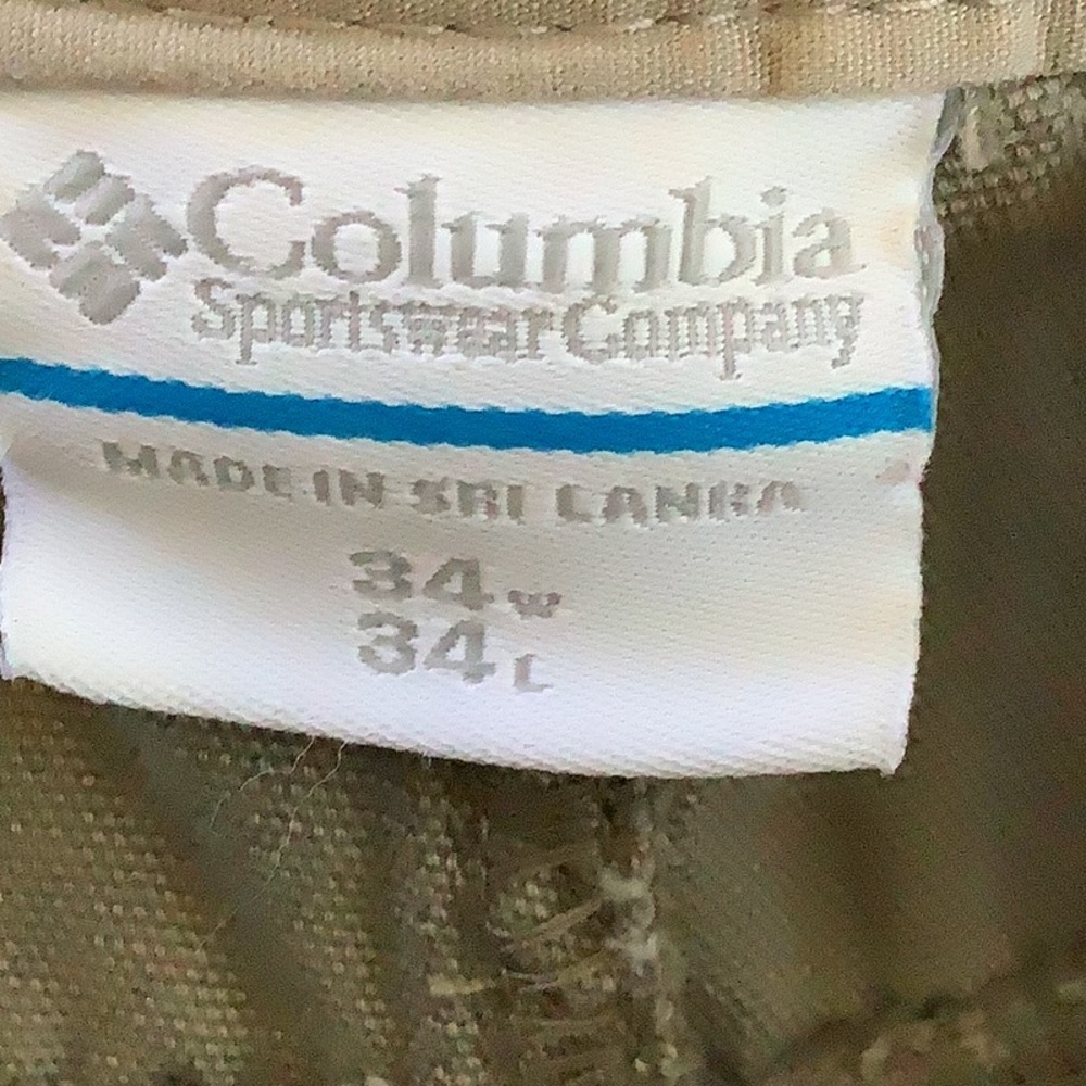 Columbia canvas Omni Shield pants 34 x 34 - Picture 6 of 6